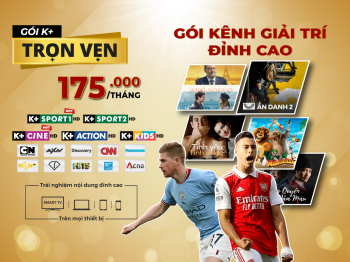 BẢNG BÁO GIÁ CÁC GÓI CƯỚC K+