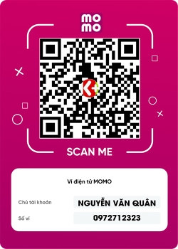 Thanh toán nạp tiền gia hạn K+ bằng MOMO