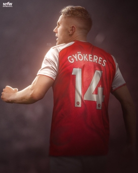 Số áo đẹp đang chờ Viktor Gyokeres tại Arsenal