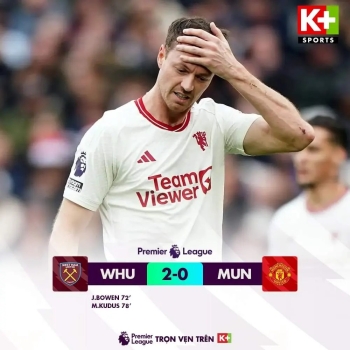 Sai lầm đáng trách, MU thua trận thứ 8 tại Ngoại hạng Anh