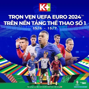 Sôi động EURO 2024 cùng truyền hình K+