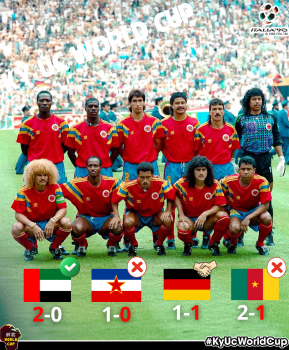 Colombia tại World Cup 1990: Sự trở lại của một thế hệ vàng